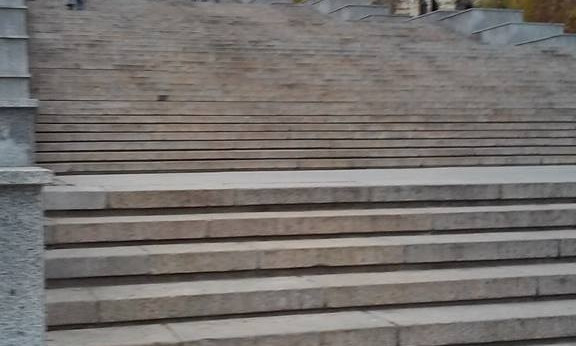 Одесситы недовольны ремонтом Потёмкинской лестницы