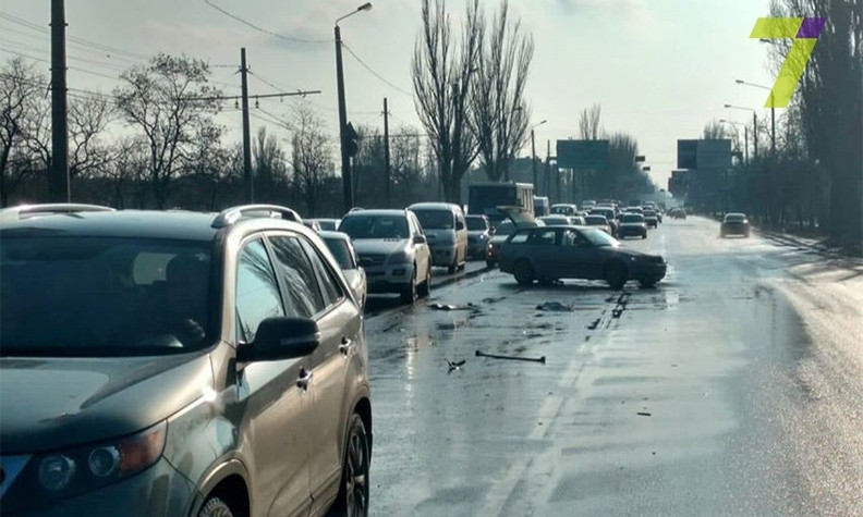 Серьёзное ДТП на улицах Одессы с участием двух иномарок
