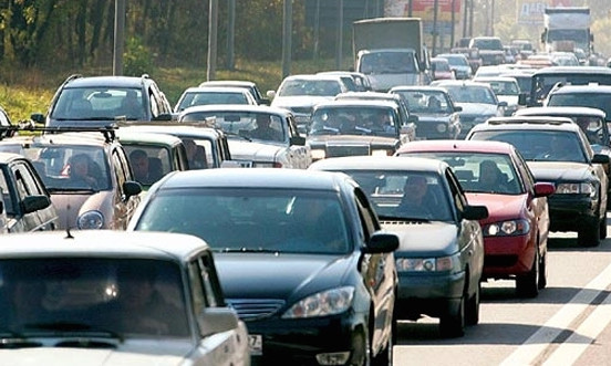Ситуация на одесский дорогах: пробки почти во всех районах