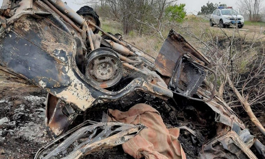 Заживо сгорел водитель «Жигулей» в Лиманском районе