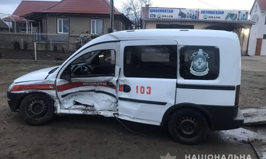 В Саратском районе в аварии погиб водитель «Скорой», врач - в реанимации