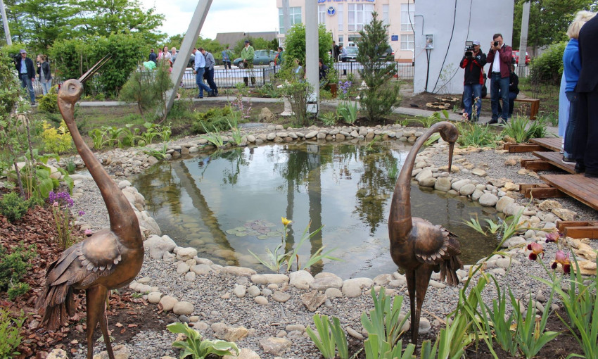В Доброславе открыли новый шедевральный Японский парк