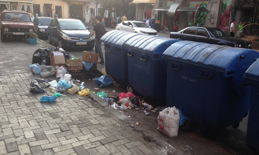 Волонтеры в гневе: исторический центр города утопает в мусоре (фото)