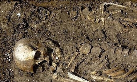 В Измаиле женщина нашла скелет в огороде