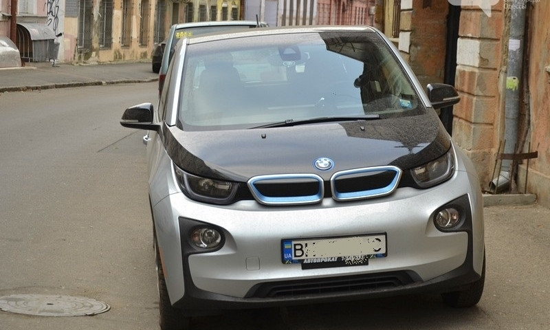 В Одессе заметили самый экономный BMW