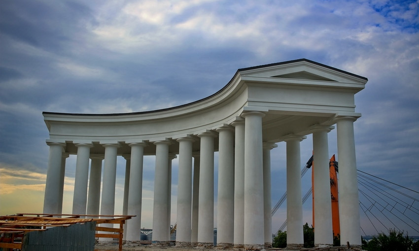 Воронцовскую колоннаду опять реставрируют 
