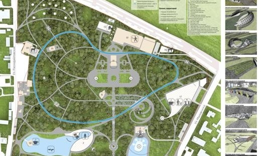 Проект реконструкции Дюковского парка