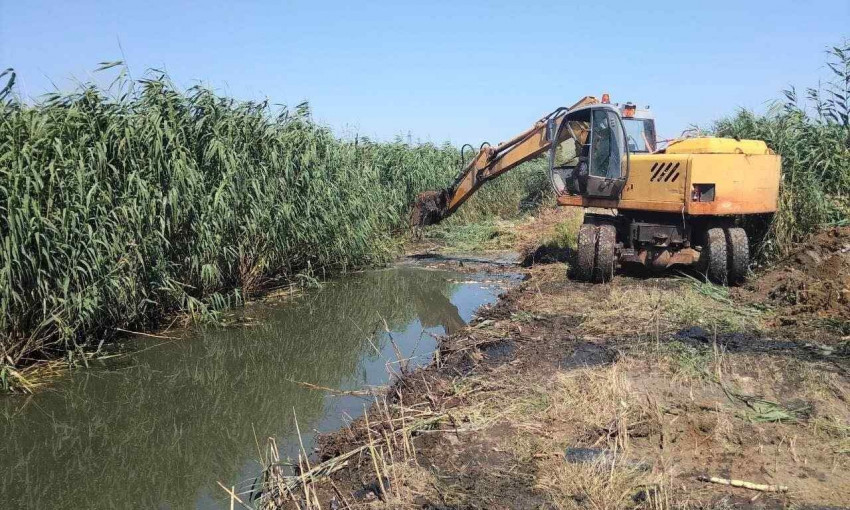 В Одессе очистили гидросооружения
