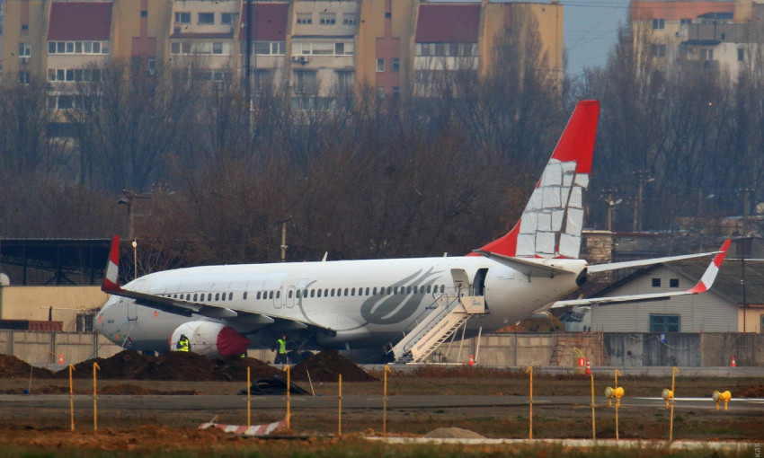 Самолет Turkish Airlines, аварийно приземлившийся в Одессе, разрежут на металл 
