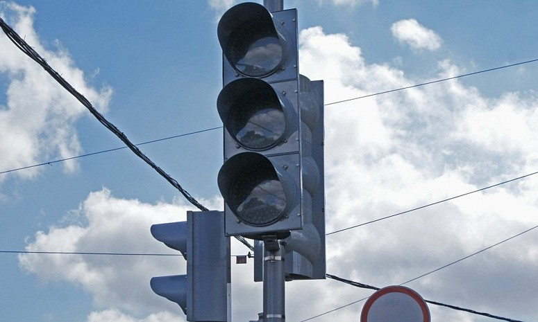 В Приморском районе не работают светофоры 