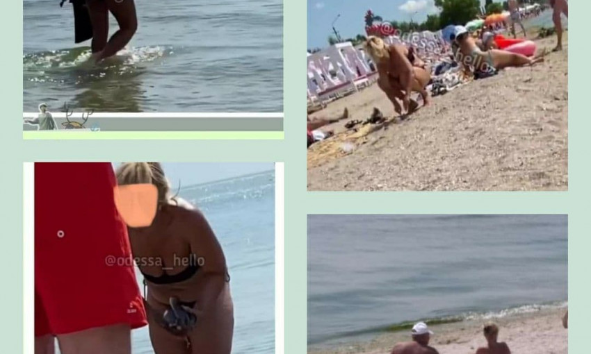 На одесских пляжах заметили пару живодёров: они ловили скатов и разделывали их