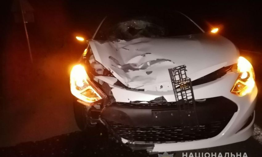 Очередная авария на трассе Киев-Одесса: легковушка переехала пешехода