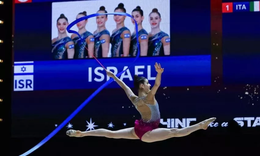 У израильских спортсменок - 8 медалей на чемпионате Европы по художественной гимнастике