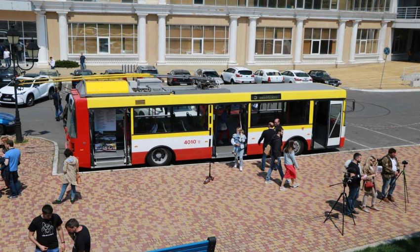 По Балковской в Одессе скоро пойдут электробусы