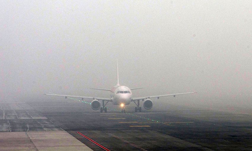 В одесском аэропорту из-за тумана отменяют и задерживают рейсы