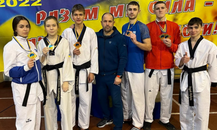Одесситы получили 22 медали на чемпионате Украины по тхэквондо