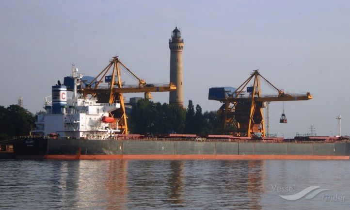 Корабль с украинской агропродукцией из Одещины сел на мель в Египте