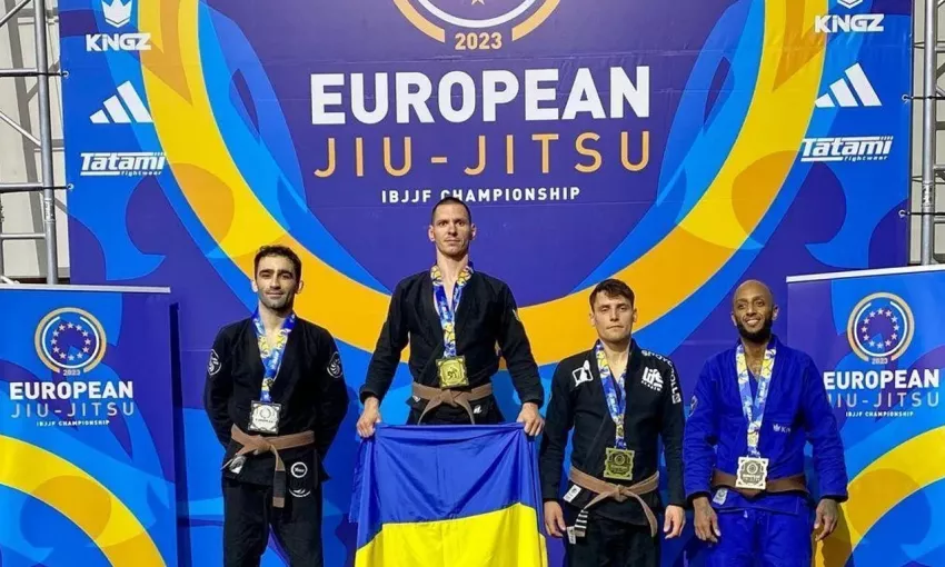 Одессит завоевал "золото" на чемпионате Европы по бразильскому джиу-джитсу