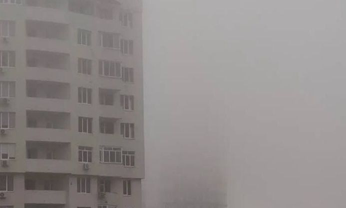 Украинский Silent Hill: Одессу полностью окутал густой туман