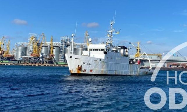 Уникальное научное судно Belgica вошло в порт Одессы