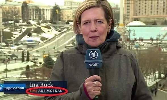 Новый казус от западных СМИ: немецкий телеканал перепутал Киев с Москвой